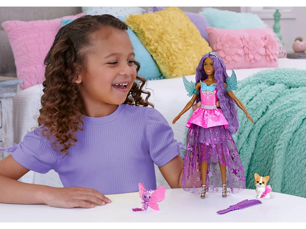 Barbie Un Toque De Magia Muñeca Brooklyn Mattel HLC33 8 Barbie Un Toque De Magia Muñeca Brooklyn Mattel HLC33 - Imagen 6