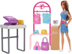 Barbie Boutique Diseña Y Vende Mattel HKT78