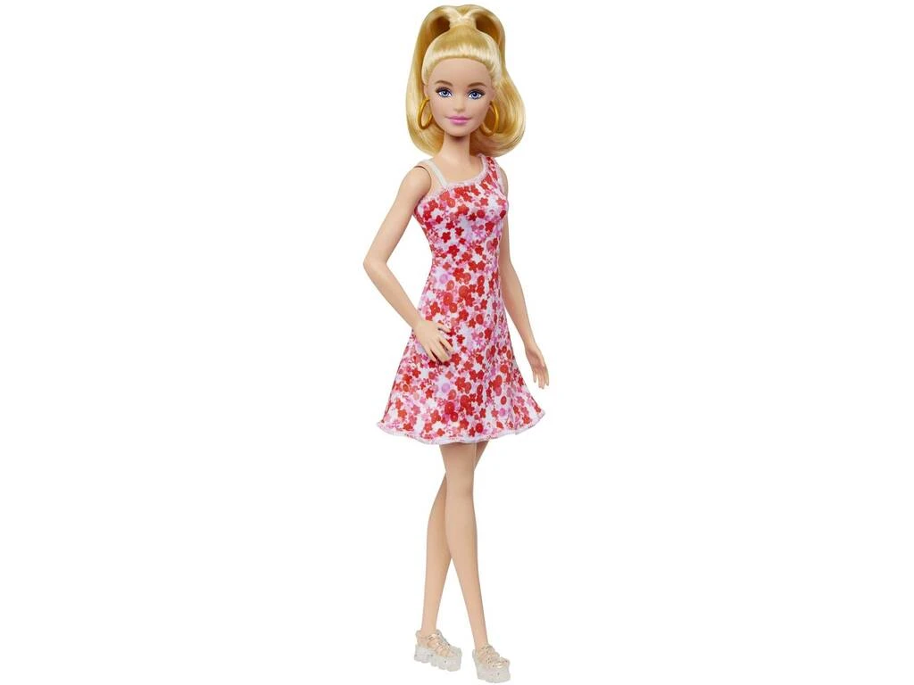 Barbie Fashionista Vestido Rosa Flores De Mattel HJT02 3 Barbie Fashionista Vestido Rosa Flores De Mattel HJT02