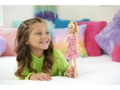 Barbie Fashionista Vestido Rosa Flores De Mattel HJT02 11 Barbie Fashionista Vestido Rosa Flores De Mattel HJT02 -Mattel Tienda De Ventas 1999970952g04