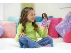 Barbie Fashionista Vestido Estampado Mármol Mattel HJT03 -Mattel Tienda De Ventas 1999970953g05