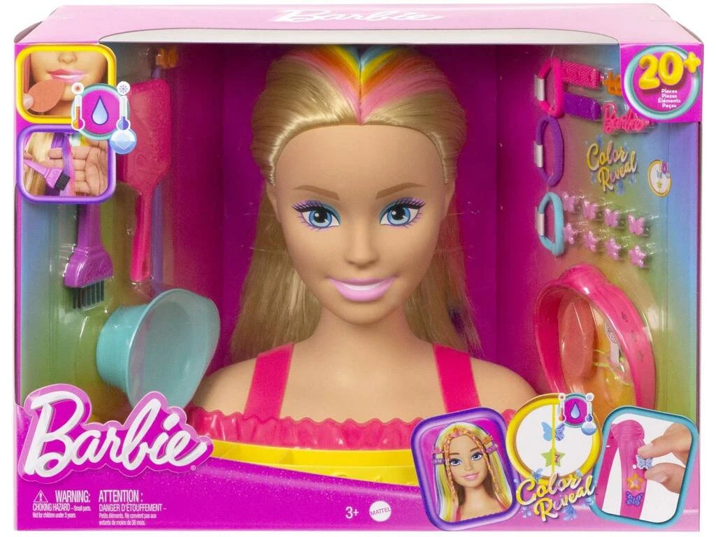 Barbie Totally Hair Color Reveal Rubia Mattel HMD78 3 Barbie Totally Hair Color Reveal Rubia Mattel HMD78