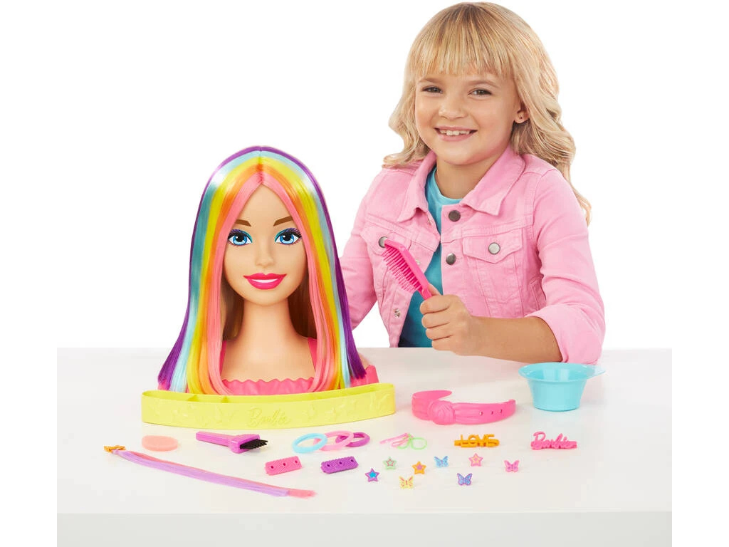 Barbie Totally Hair Color Reveal Rubia Mattel HMD78 5 Barbie Totally Hair Color Reveal Rubia Mattel HMD78 - Imagen 3
