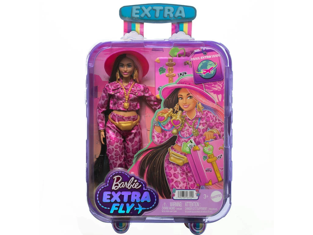 Barbie Extra Fly Muñeca Barbie Safari De Mattel HPT48 4 Barbie Extra Fly Muñeca Barbie Safari De Mattel HPT48 - Imagen 2