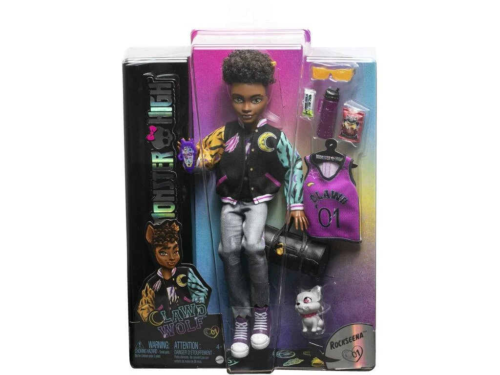 Monster High Muñeco Clawd Wolf Mattel HNF65 4 Monster High Muñeco Clawd Wolf Mattel HNF65 - Imagen 2