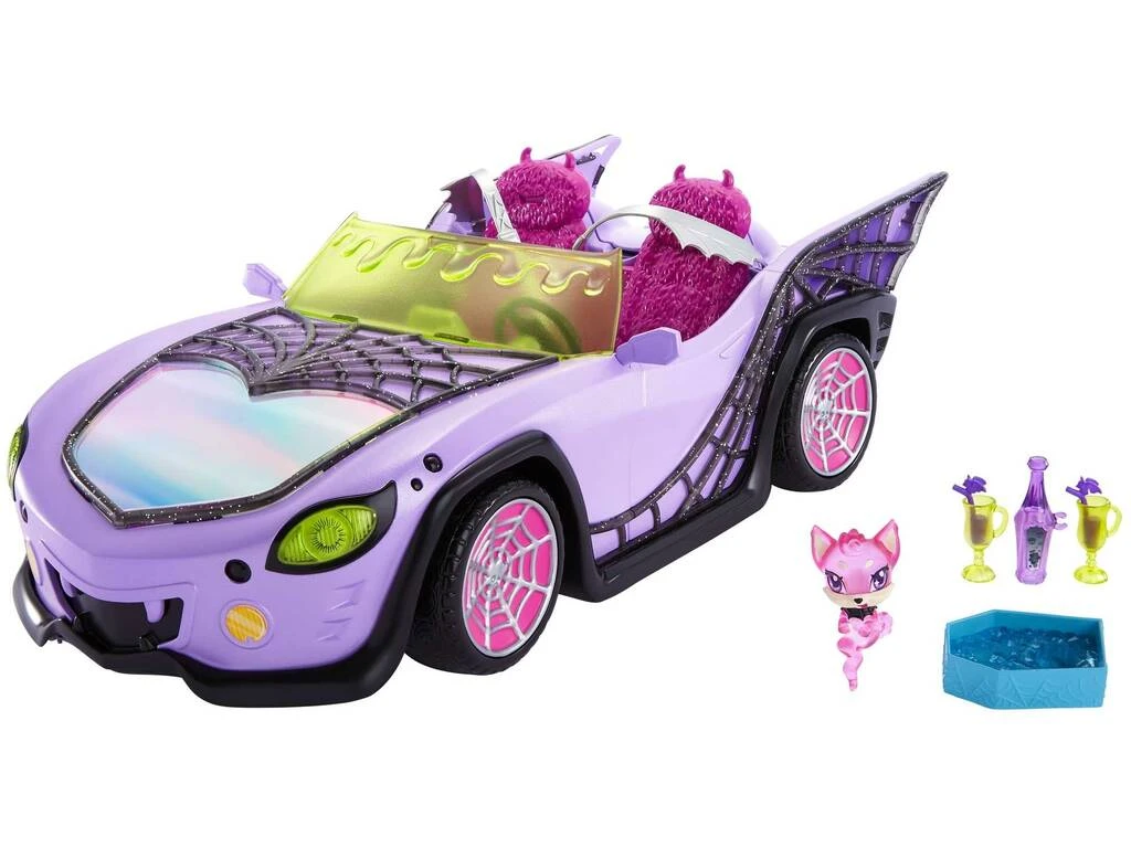 Monster High Vehículo Ghoul Mobile Mattel HHK63 3 Monster High Vehículo Ghoul Mobile Mattel HHK63