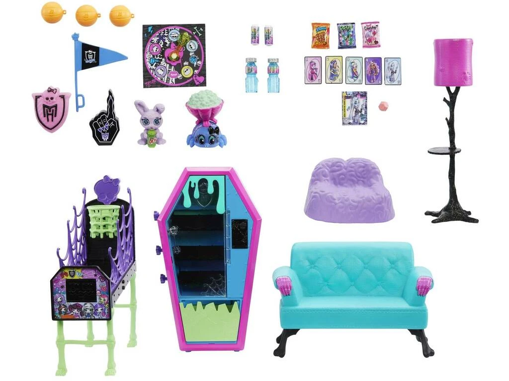 Monster High Sala De Estudiantes Mattel HNF67 4 Monster High Sala De Estudiantes Mattel HNF67 - Imagen 2