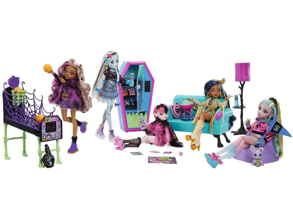 Monster High Sala De Estudiantes Mattel HNF67 7 Monster High Sala De Estudiantes Mattel HNF67 - Imagen 5