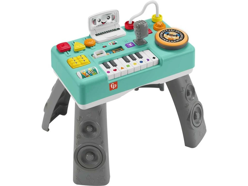 Fisher Price Mesa De Mezclas De DJ Mattel HRB60 3 Fisher Price Mesa De Mezclas De DJ Mattel HRB60