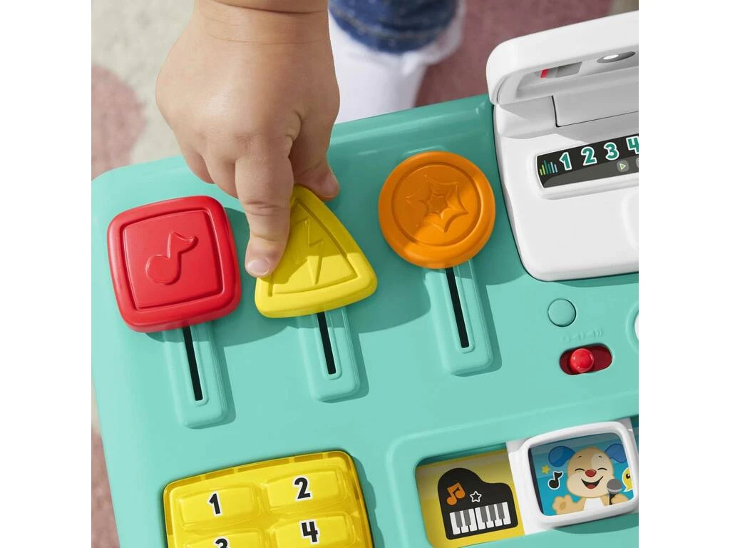 Fisher Price Mesa De Mezclas De DJ Mattel HRB60 6 Fisher Price Mesa De Mezclas De DJ Mattel HRB60 - Imagen 4