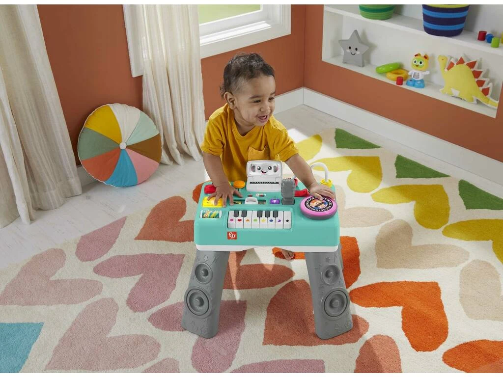Fisher Price Mesa De Mezclas De DJ Mattel HRB60 8 Fisher Price Mesa De Mezclas De DJ Mattel HRB60 - Imagen 6