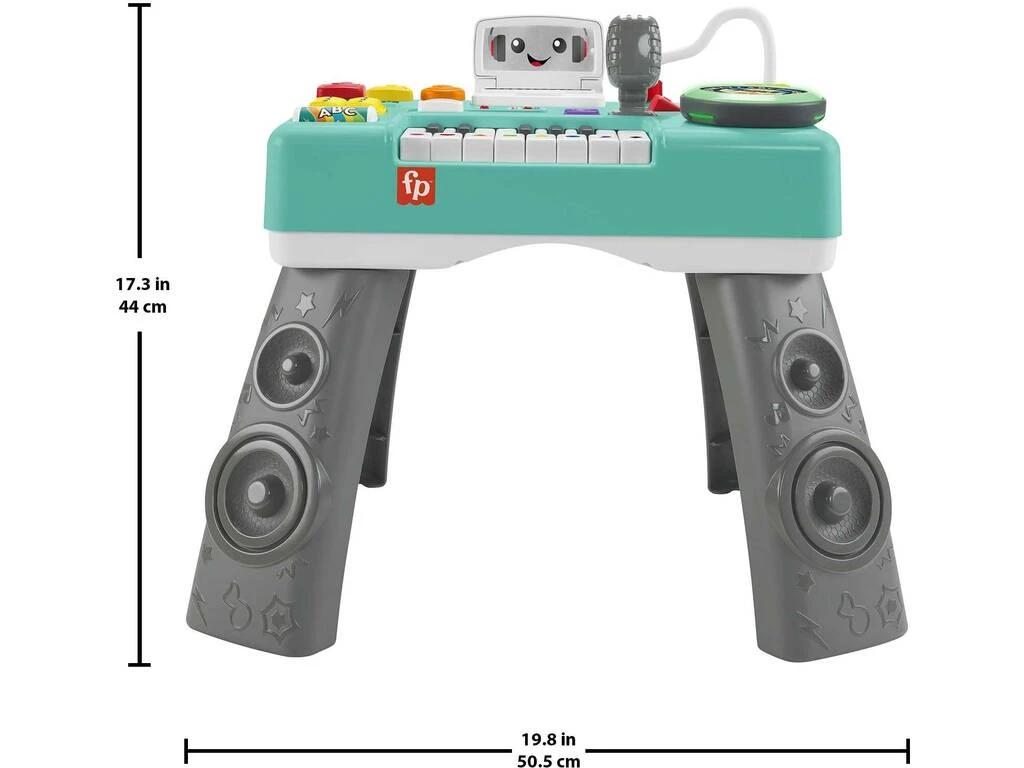 Fisher Price Mesa De Mezclas De DJ Mattel HRB60 9 Fisher Price Mesa De Mezclas De DJ Mattel HRB60 - Imagen 7