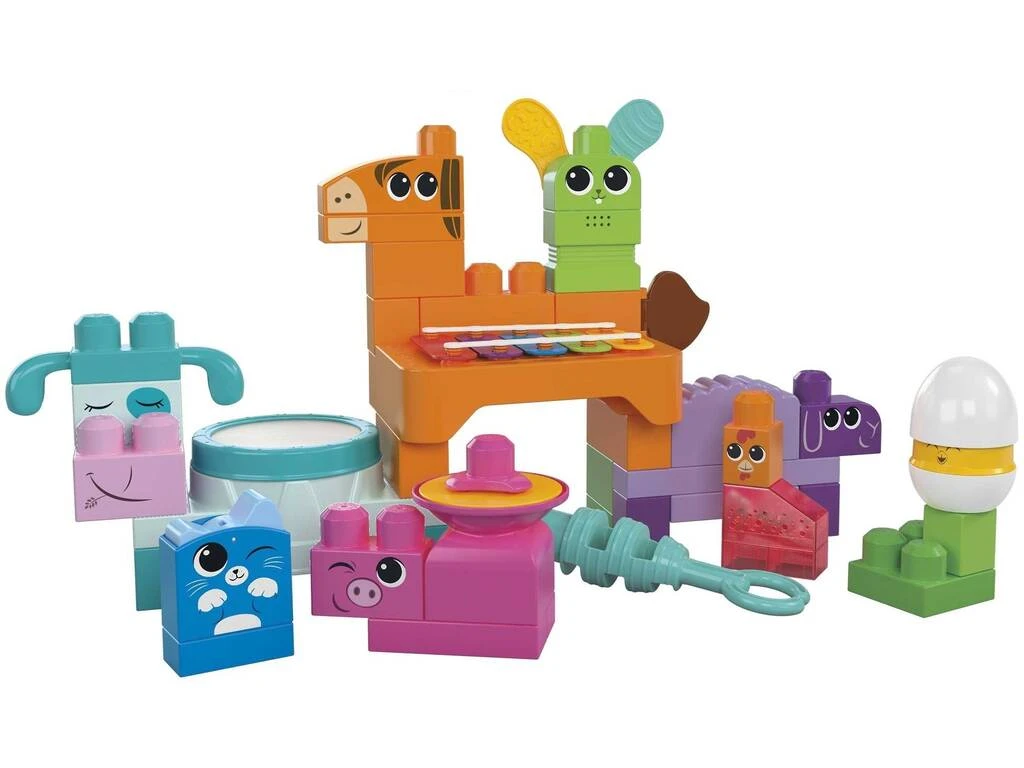 Mega Bloks Banda Musical De La Granja Mattel HPB46 3 Mega Bloks Banda Musical De La Granja Mattel HPB46