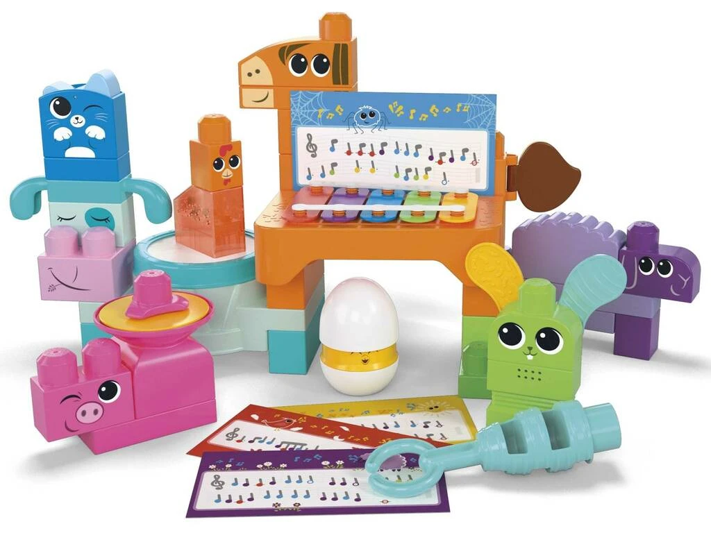 Mega Bloks Banda Musical De La Granja Mattel HPB46 5 Mega Bloks Banda Musical De La Granja Mattel HPB46 - Imagen 3