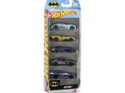 Hot Wheels Pack 5 Vehículos De Juguete Mattel 1806